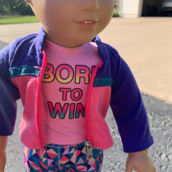 Tracksuit for American girl doll - Picture 2 of 6